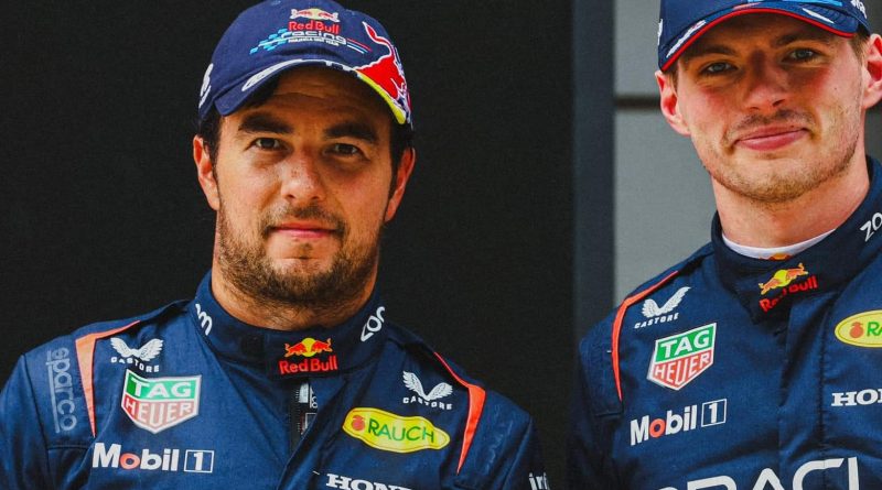 Max Verstappen y Sergio Pérez saldrán 1 y 2 en el GP de China