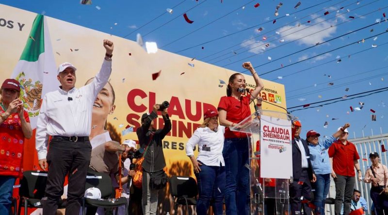 “Arrasará Claudia Sheinbaum en Nuevo León”, celebran Waldo y Judith