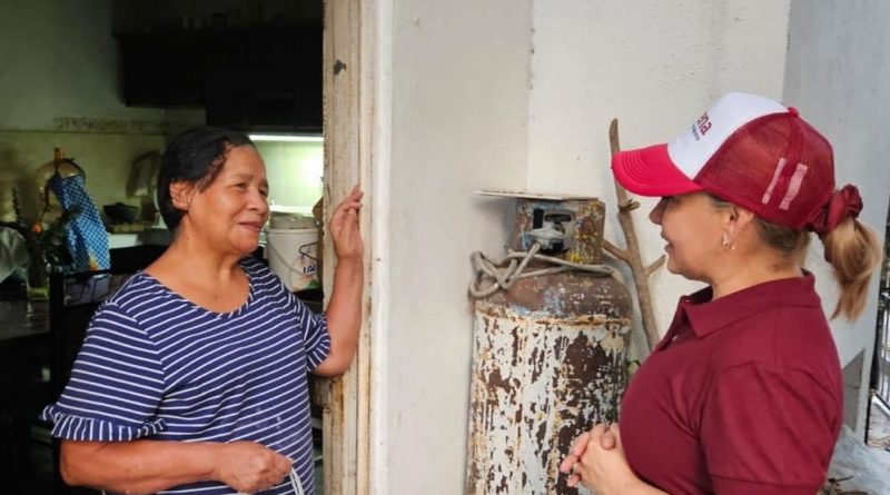 Vecinos de Santiago ven a Maribel como la esperaza de un gobierno eficiente