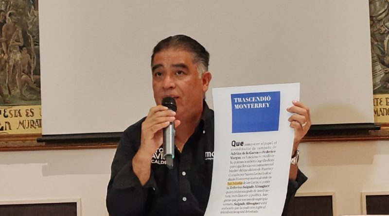 Denuncia Víctor Guerrero corrupción en San Nicolás