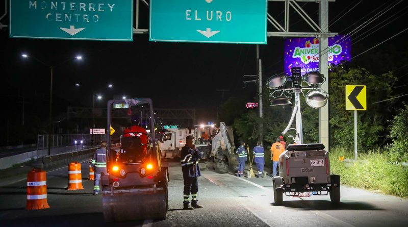 Bachea Monterrey tramo de la Carretera Nacional